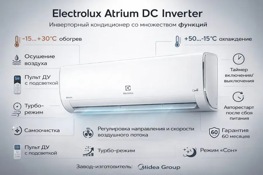 Кондиционер Electrolux